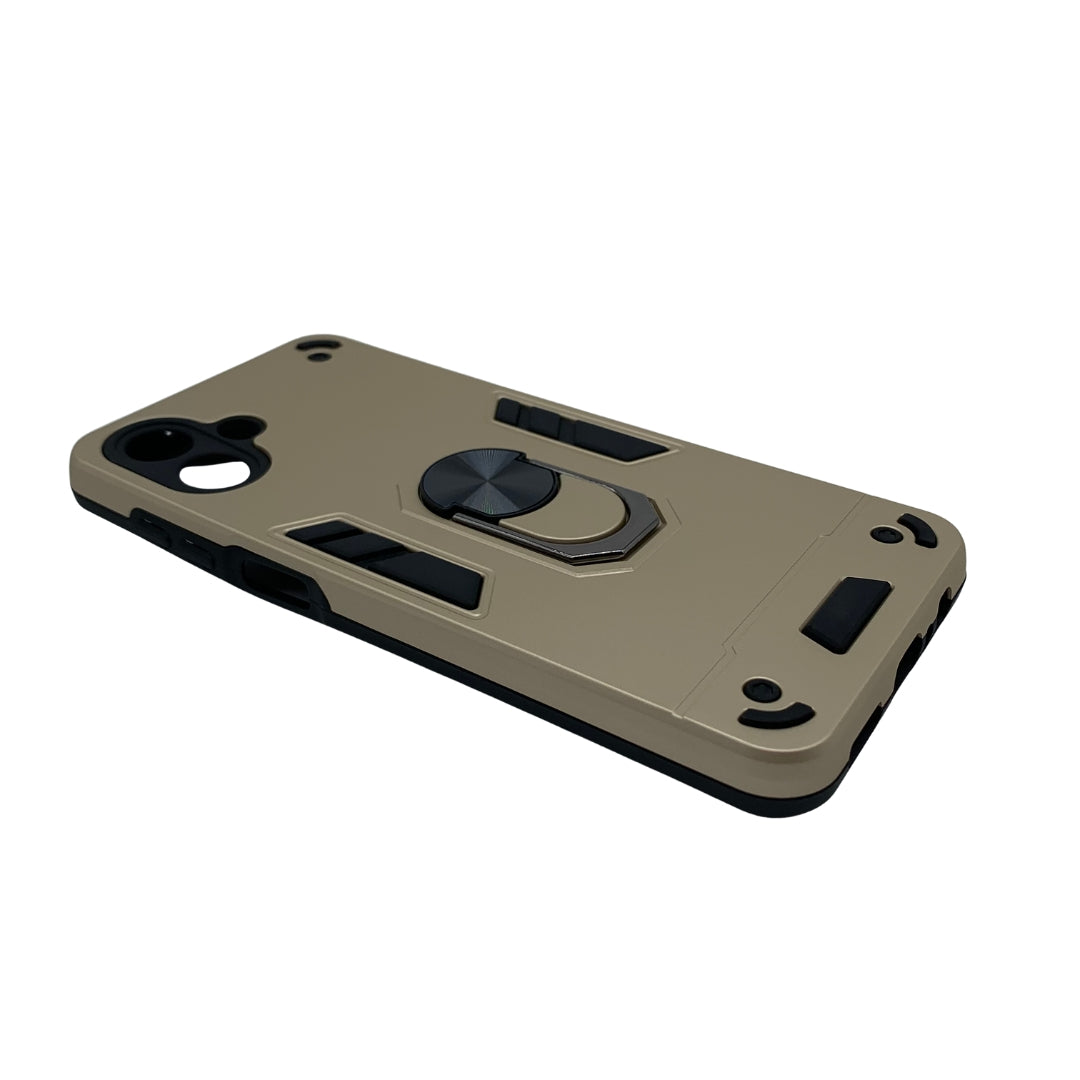 Samsung A07 Hard PC Case with Ring holder Shockproof armour back Cover