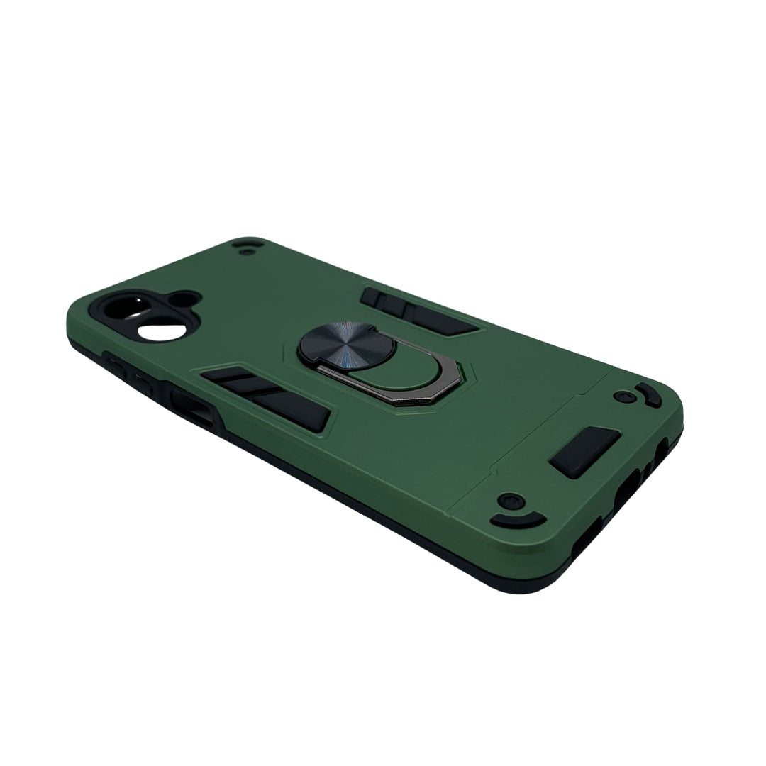 Samsung A07 Hard PC Case with Ring holder Shockproof armour back Cover