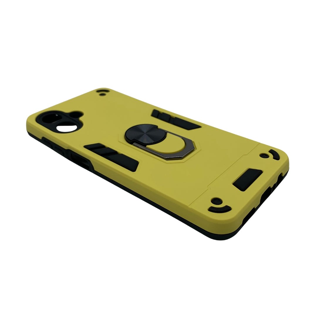 Samsung A07 Hard PC Case with Ring holder Shockproof armour back Cover