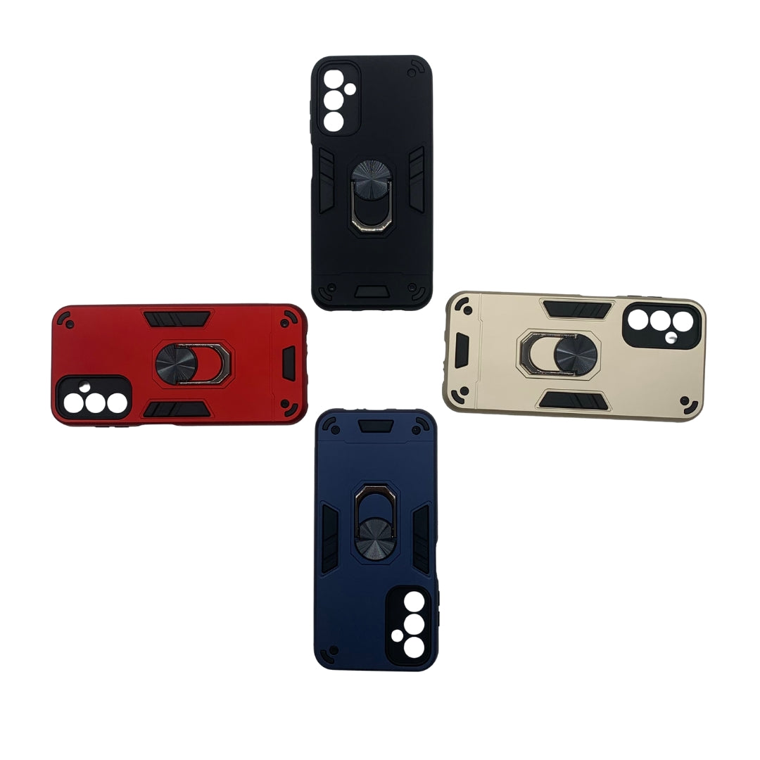 Samsung A14 Hard PC Case with ring holder Shockproof Slim back Cover