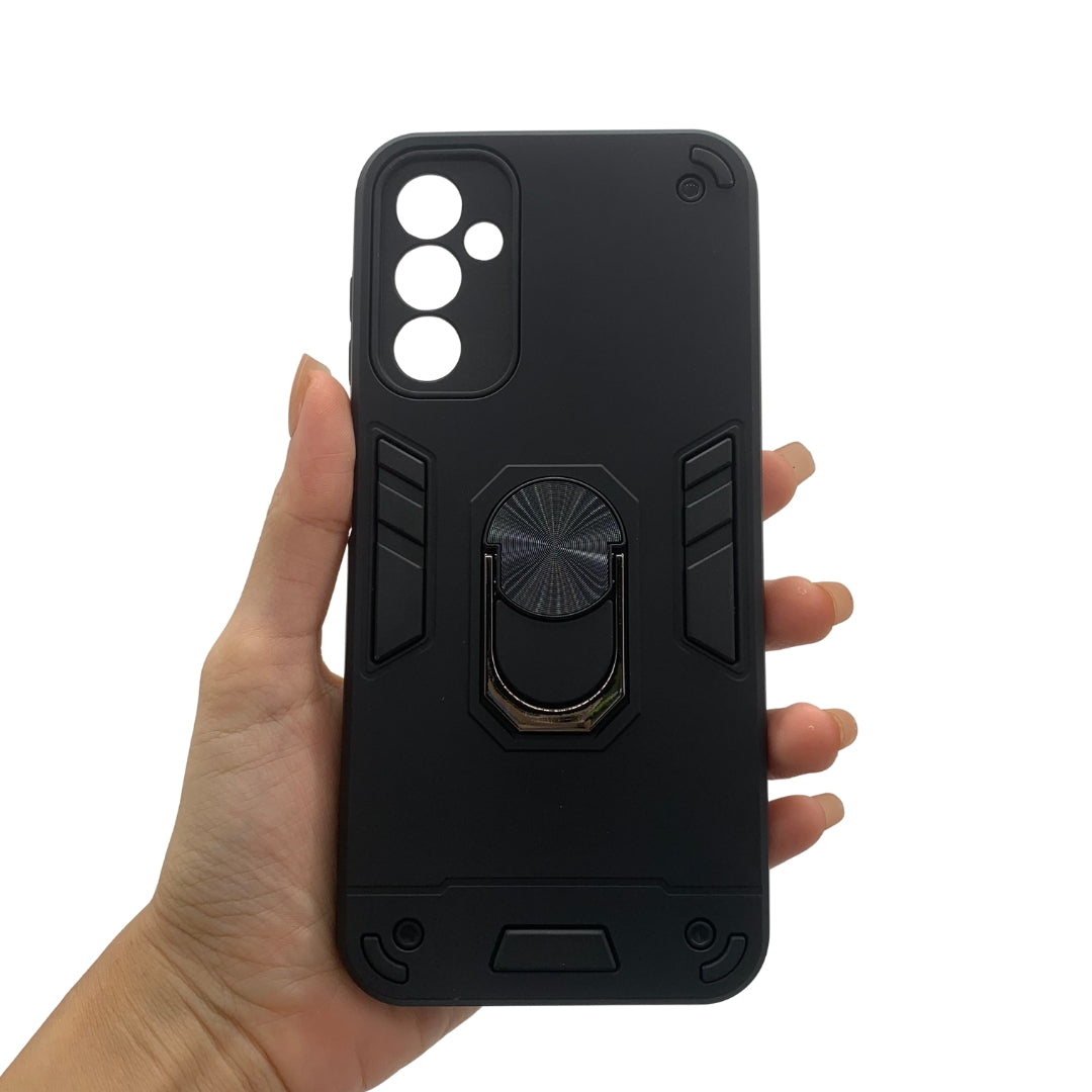 Samsung A14 Hard PC Case with ring holder Shockproof Slim back Cover