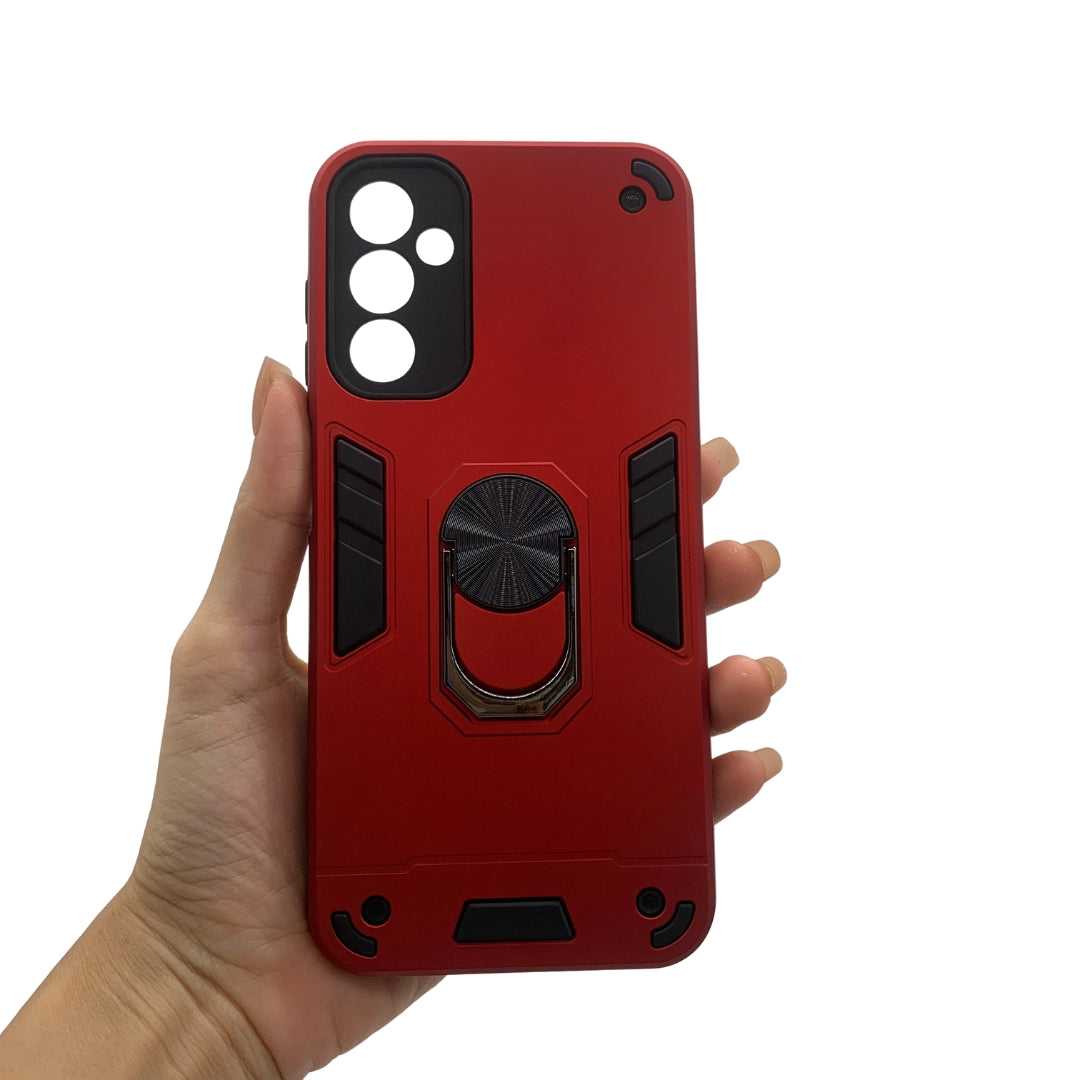 Samsung A14 Hard PC Case with ring holder Shockproof Slim back Cover