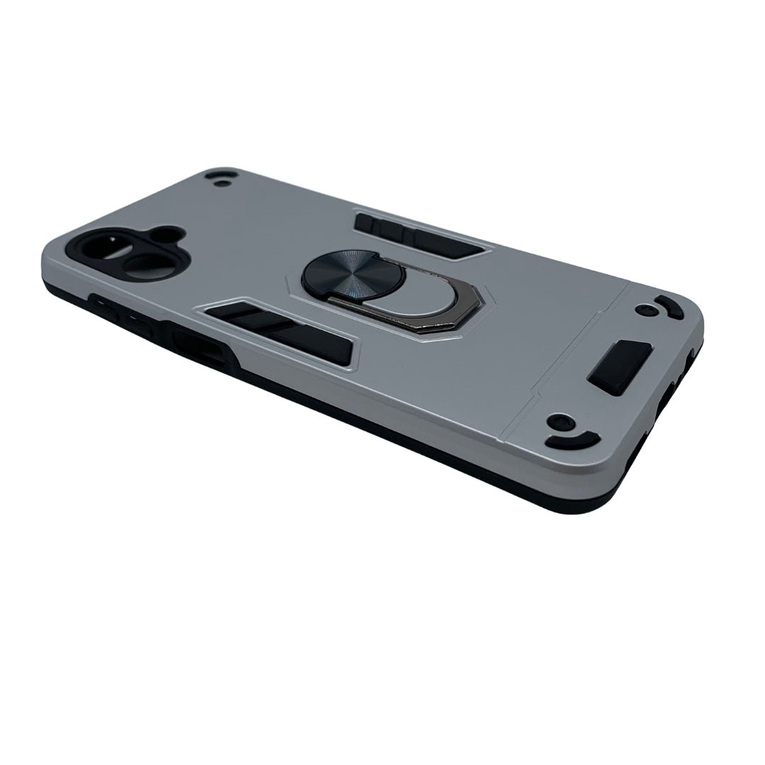 Samsung A07 Hard PC Case with Ring holder Shockproof armour back Cover