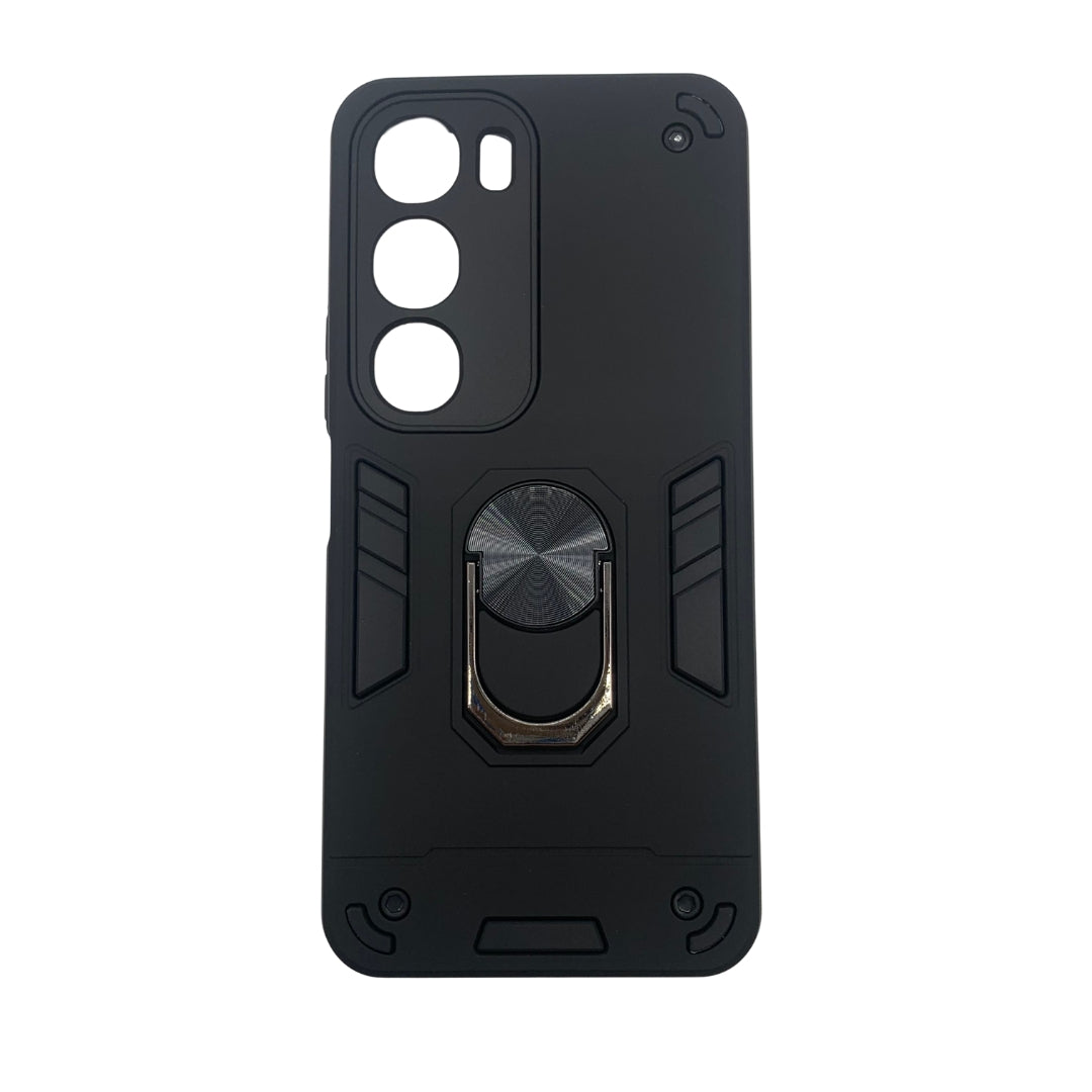 Vivo Y19s Hard PC Case with ring holder Shockproof Slim back Cover