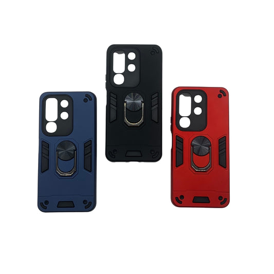 Vivo Y29 4G Hard PC Case with ring holder Shockproof Slim back Cover