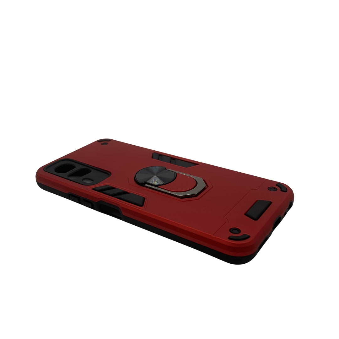 Vivo Y53s Hard PC Case with ring holder Shockproof Slim back Cover