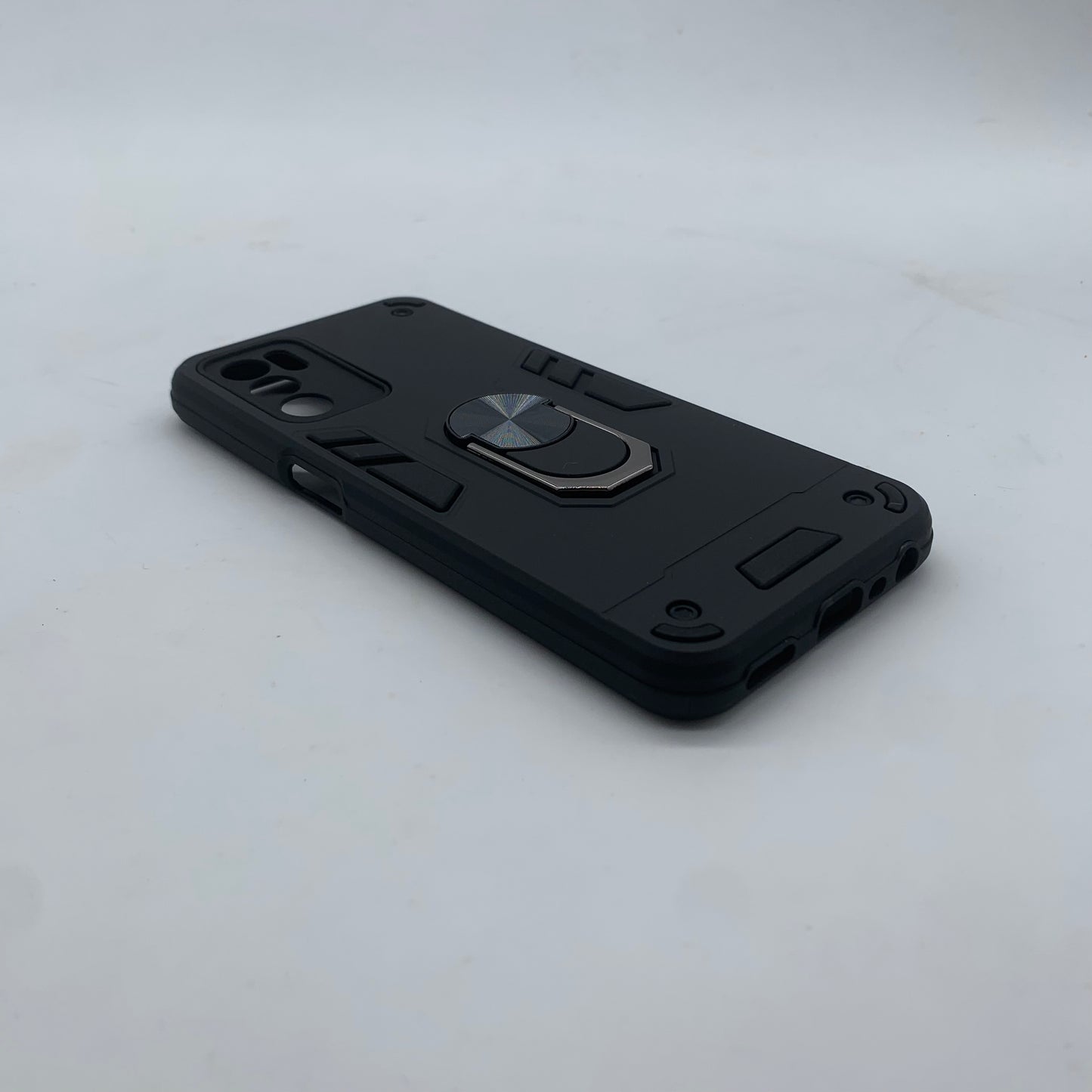 OPPO A16 Hard PC Case with ring holder Shockproof Slim back Cover