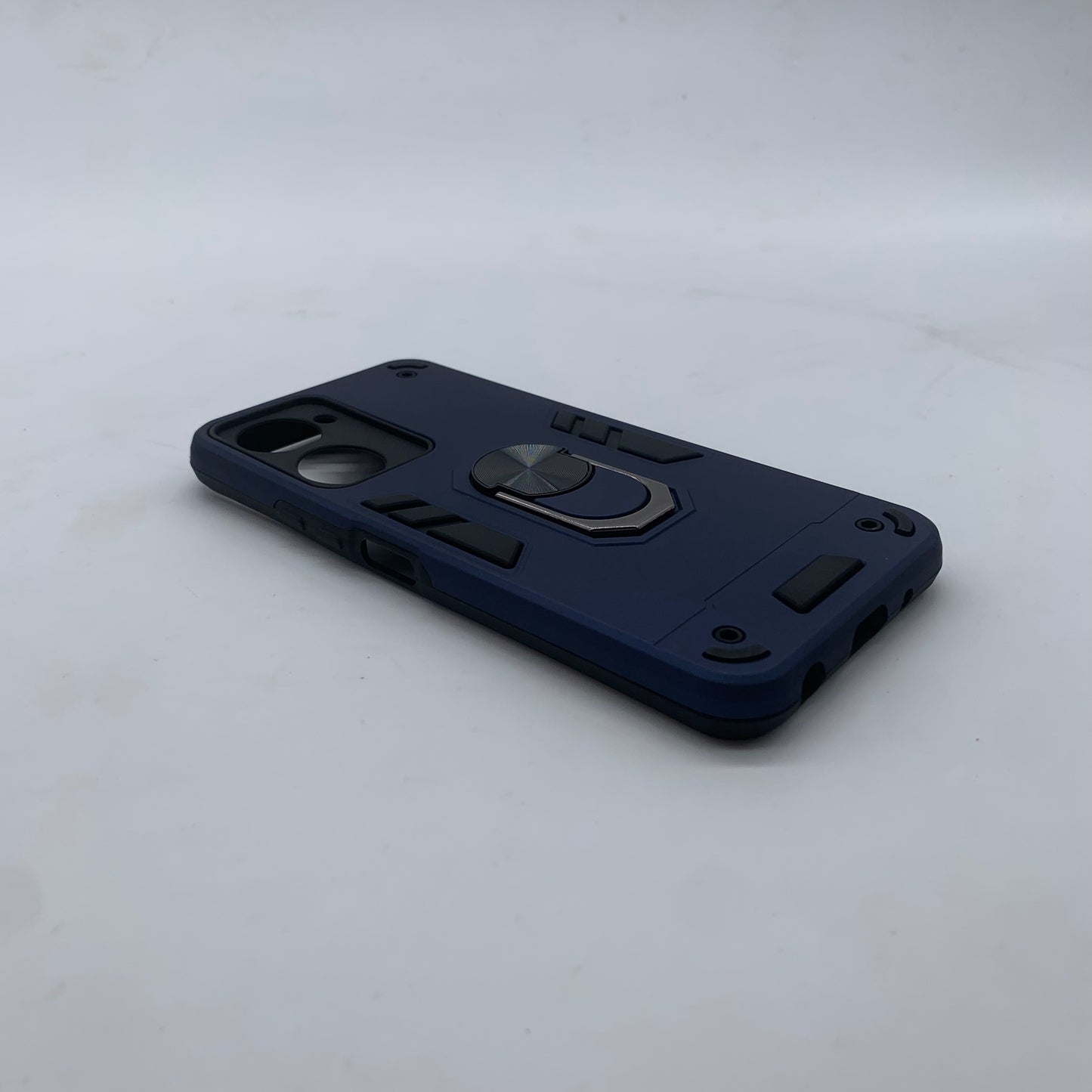 Vivo Y03 Hard PC Case with ring holder Shockproof Slim back Cover