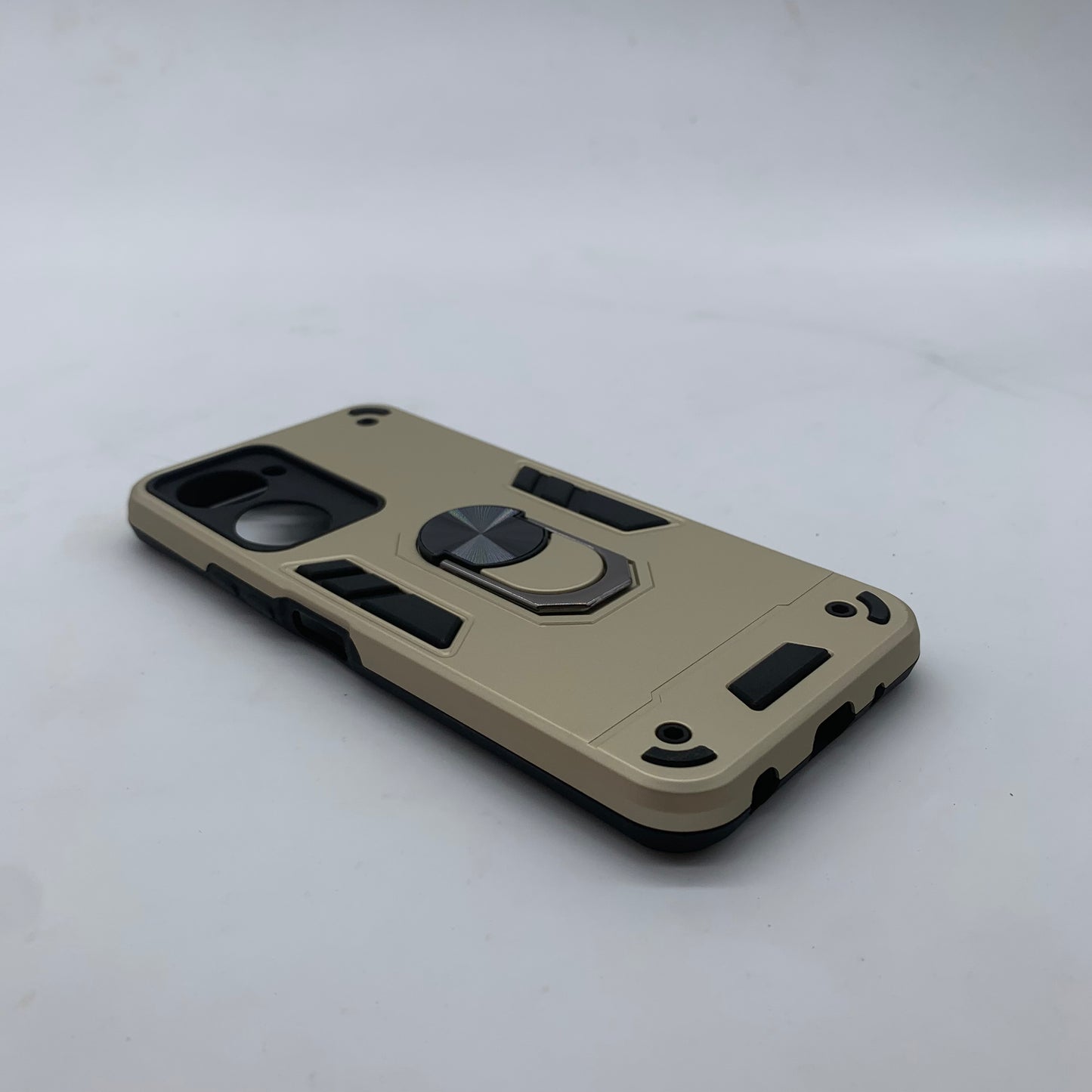 Vivo Y03 Hard PC Case with ring holder Shockproof Slim back Cover