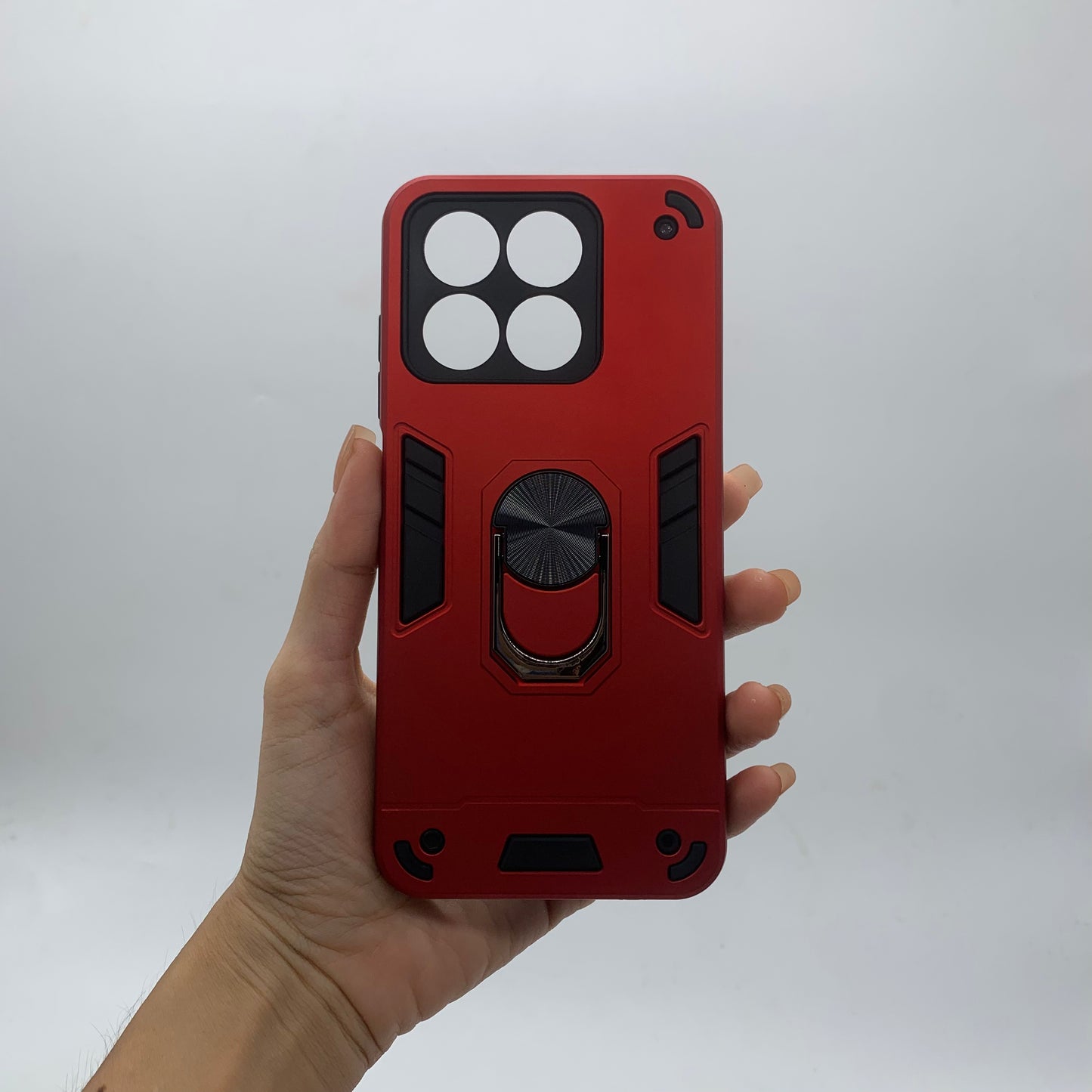 Samsung A35 Hard PC Case with ring holder Shockproof Slim back Cover