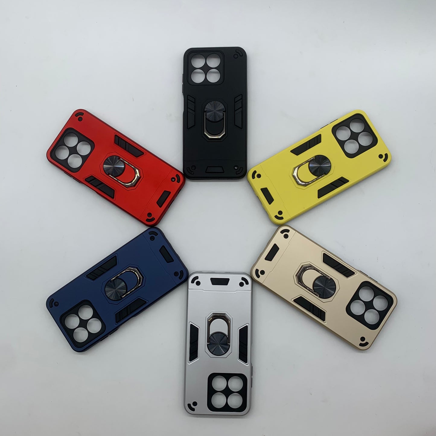 Samsung A35 Hard PC Case with ring holder Shockproof Slim back Cover