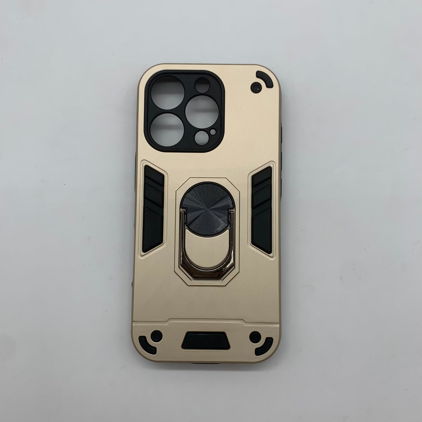 iPhone 16 Pro Hard PC Case with ring holder Shockproof Slim back Cover