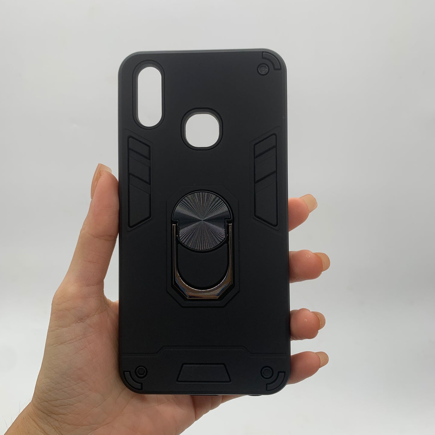 Vivo Y95 Hard PC Case with ring holder Shockproof Slim back Cover