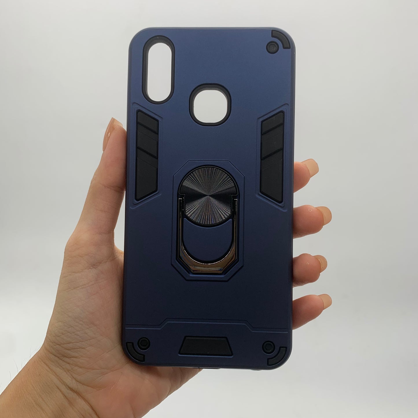 Vivo Y95 Hard PC Case with ring holder Shockproof Slim back Cover