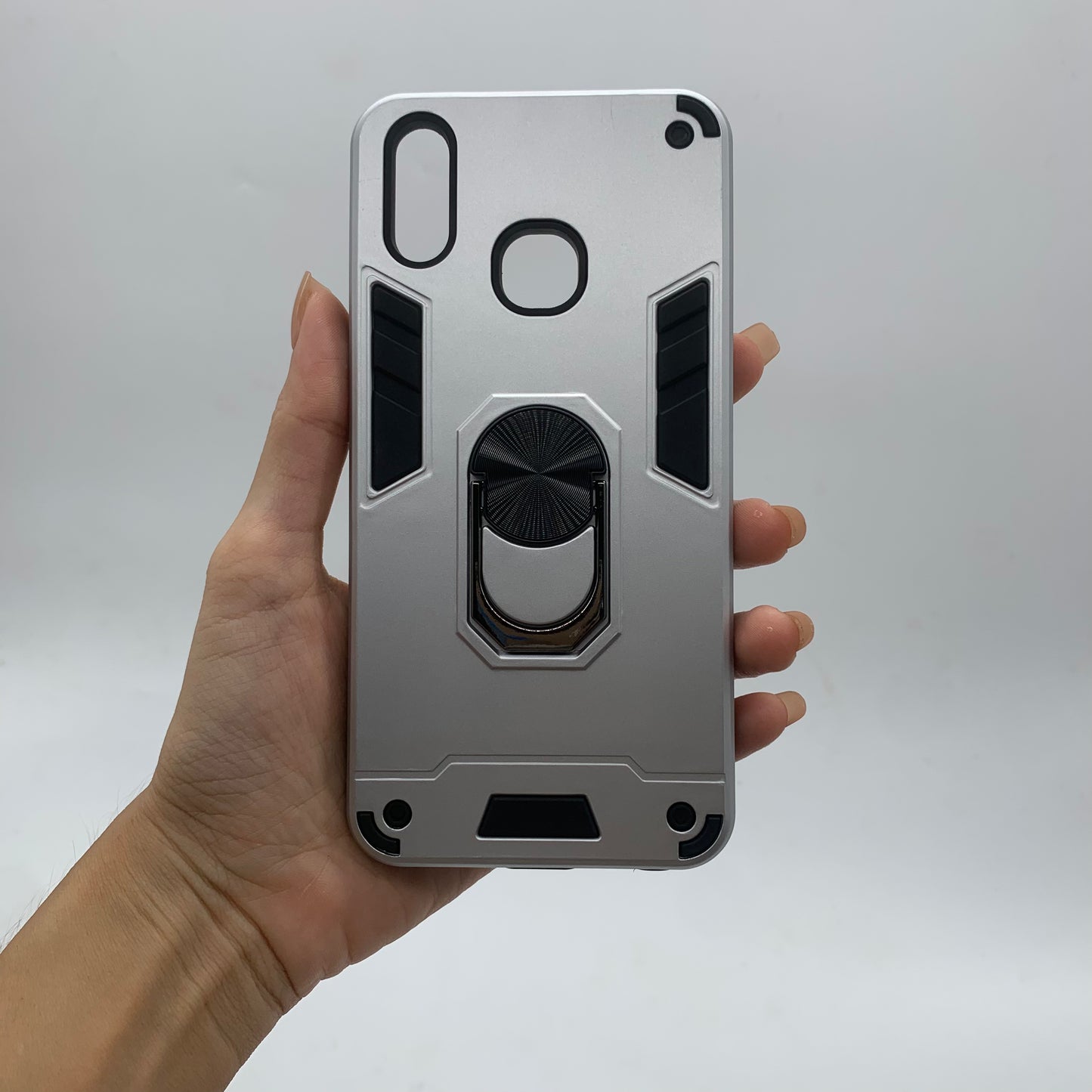 Vivo Y95 Hard PC Case with ring holder Shockproof Slim back Cover