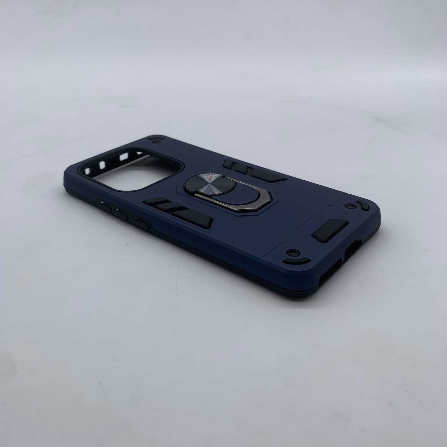 Redmi Note 14 4G Hard PC Case with ring holder Shockproof Slim back Cover