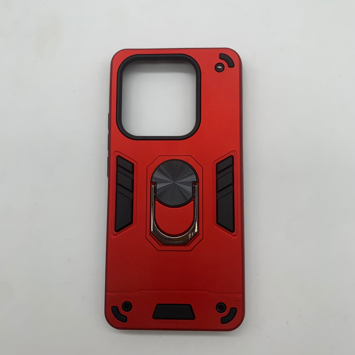 Redmi Note 14 4G Hard PC Case with ring holder Shockproof Slim back Cover