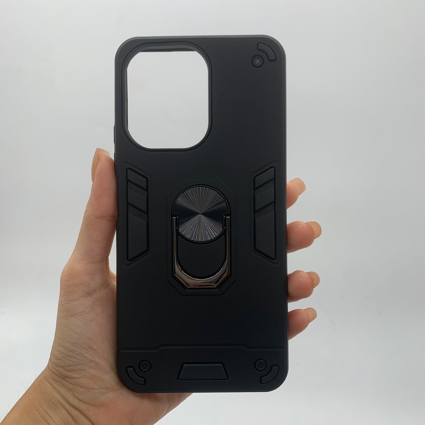 Redmi 13C Hard PC Case with ring holder Shockproof Slim back Cover