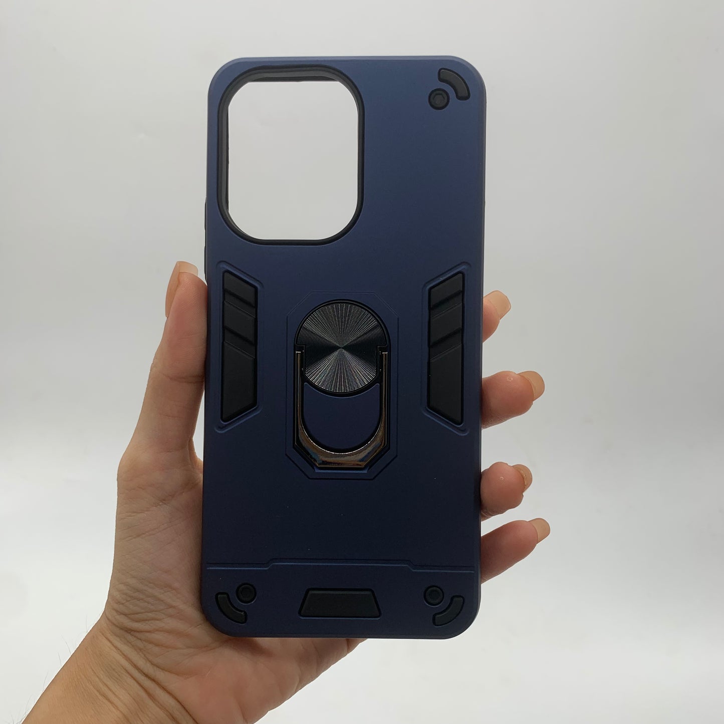 Redmi 13C Hard PC Case with ring holder Shockproof Slim back Cover