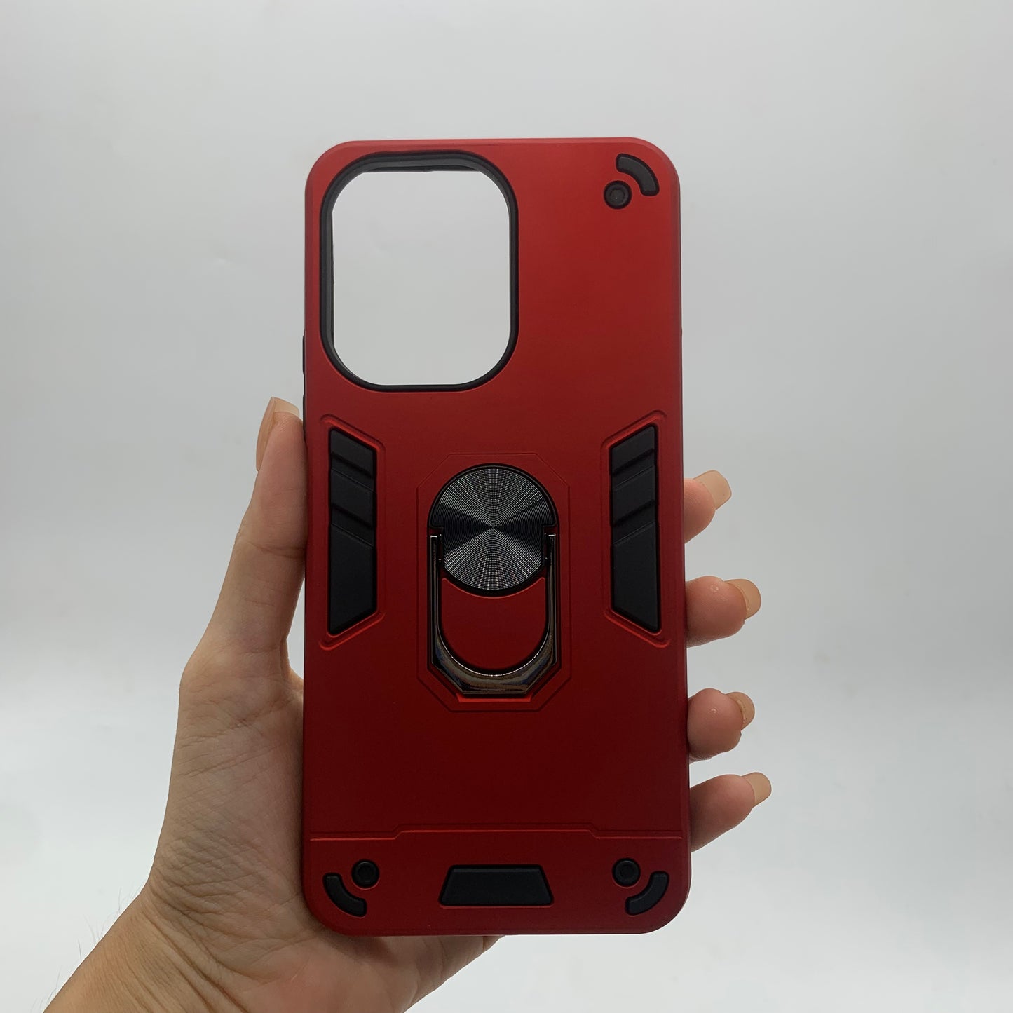Redmi 13C Hard PC Case with ring holder Shockproof Slim back Cover