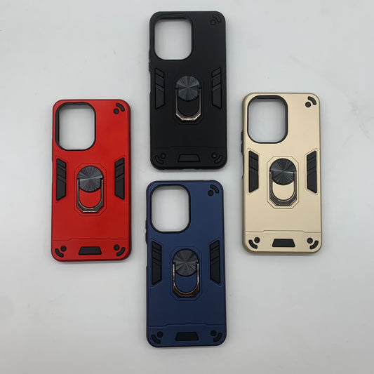 Redmi 13C Hard PC Case with ring holder Shockproof Slim back Cover