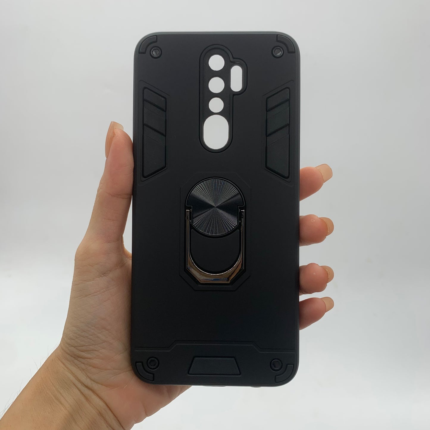 OPPO A5 2020 Hard PC Case with ring holder Shockproof Slim back Cover