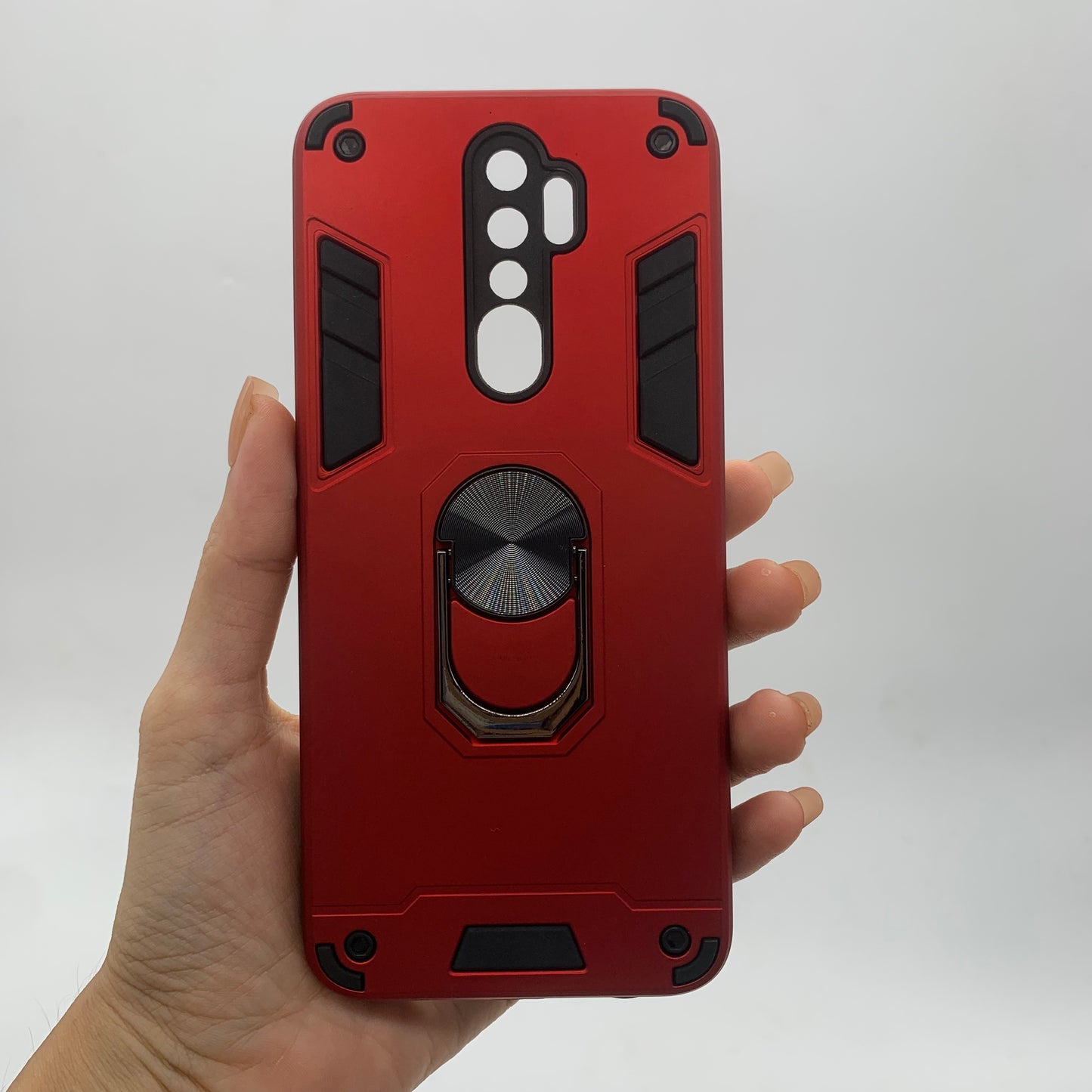 OPPO A5 2020 Hard PC Case with ring holder Shockproof Slim back Cover