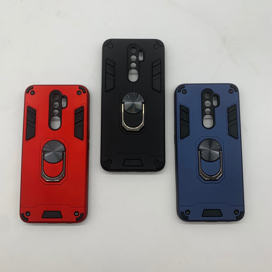 OPPO A9 2020 Hard PC Case with ring holder Shockproof Slim back Cover