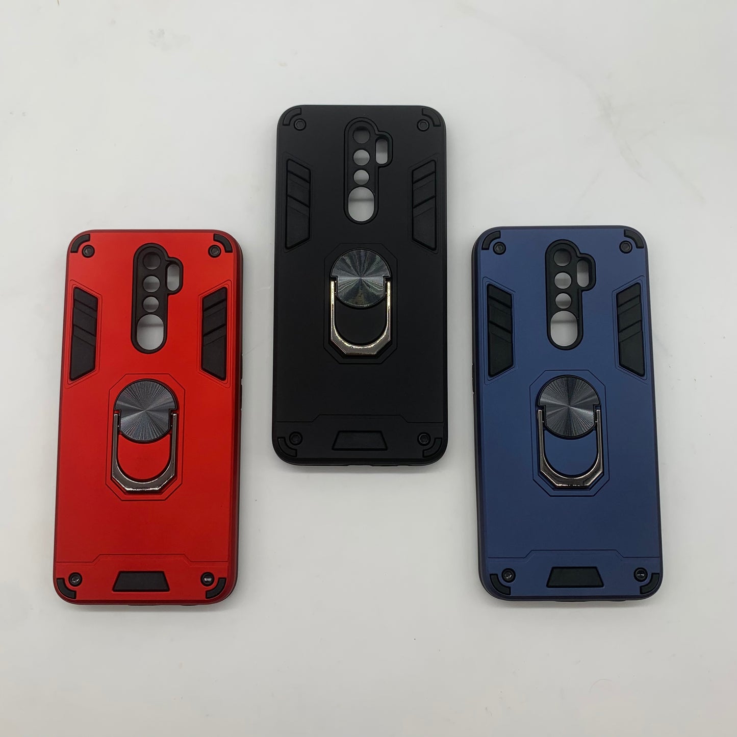 OPPO A5 2020 Hard PC Case with ring holder Shockproof Slim back Cover