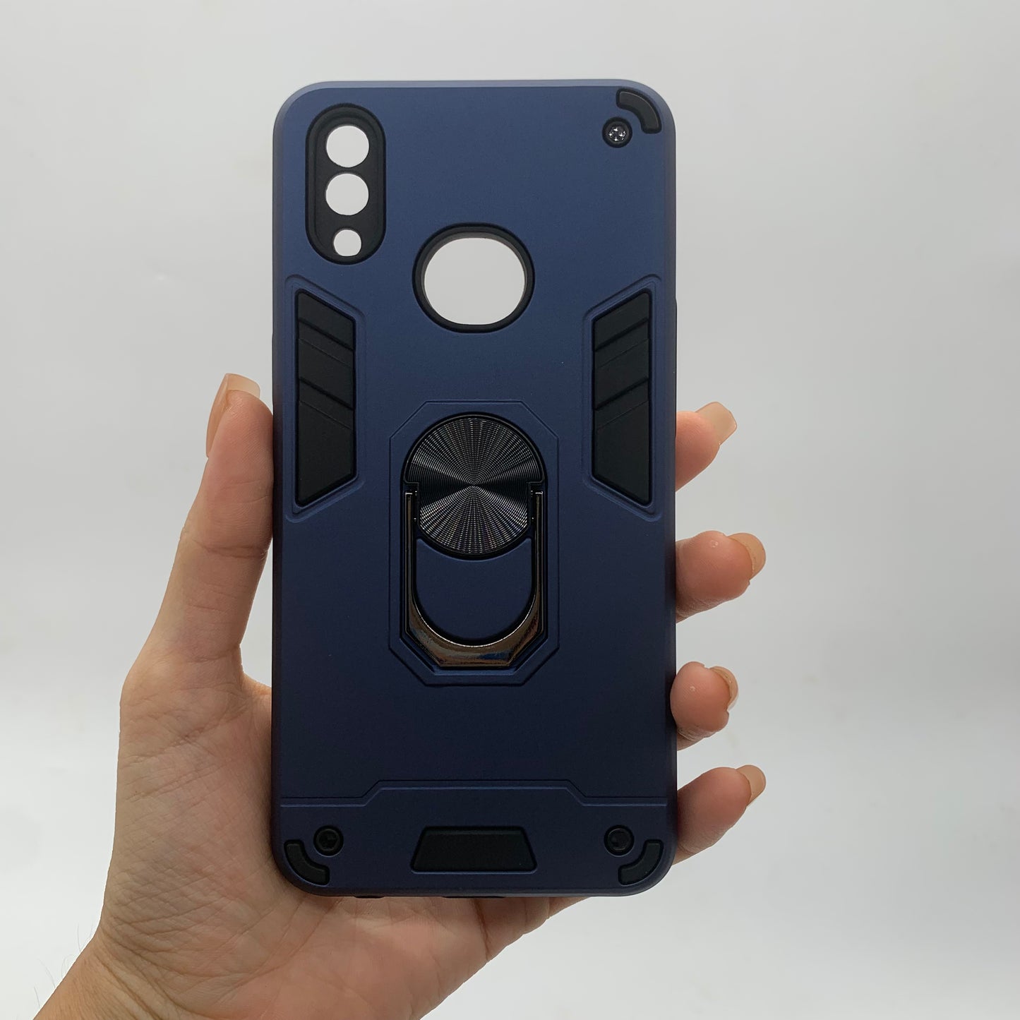 Samsung A10s Hard PC Case with ring holder Shockproof Slim back Cover