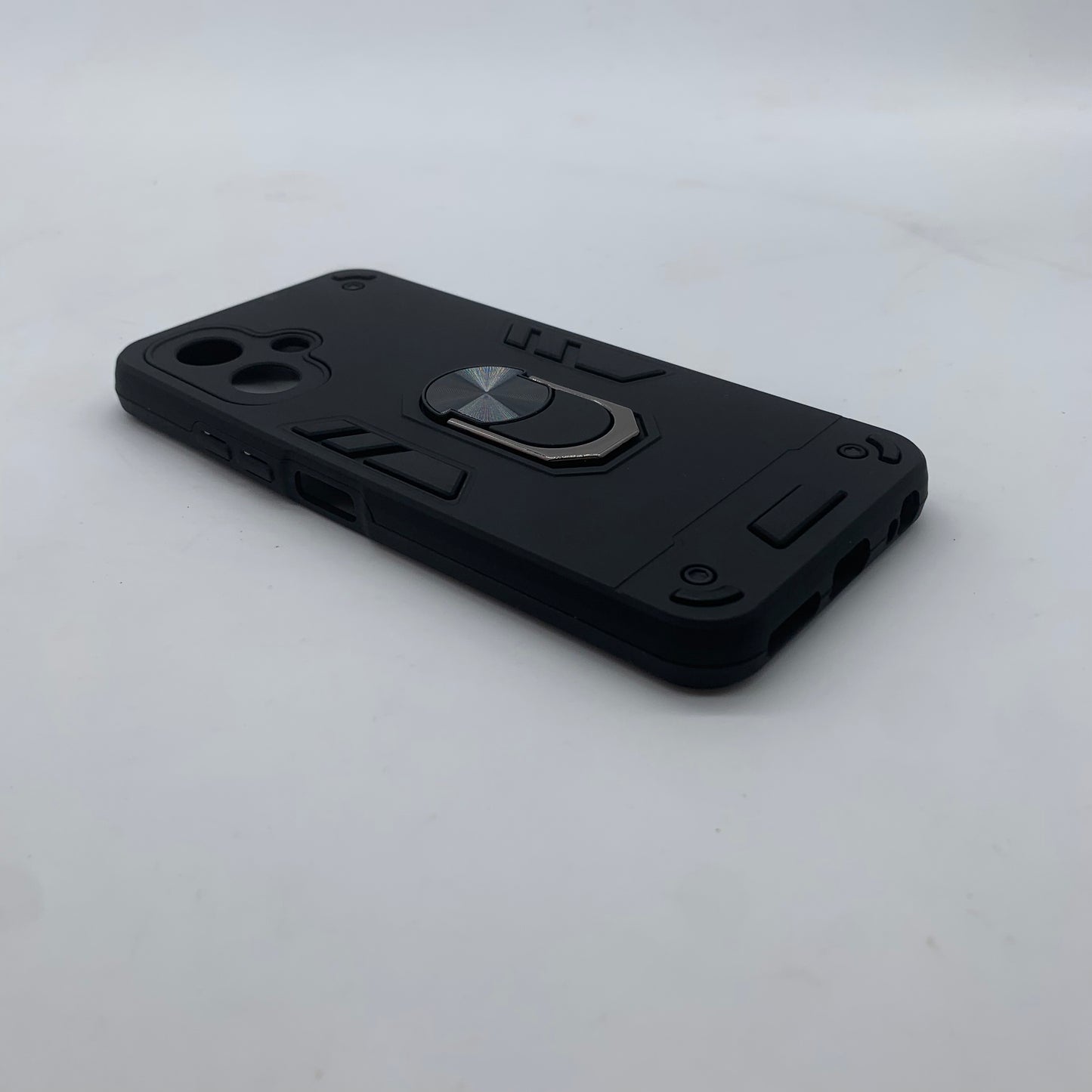 Tecno Spark Go 2 Hard PC Case with ring holder Shockproof Slim back Cover