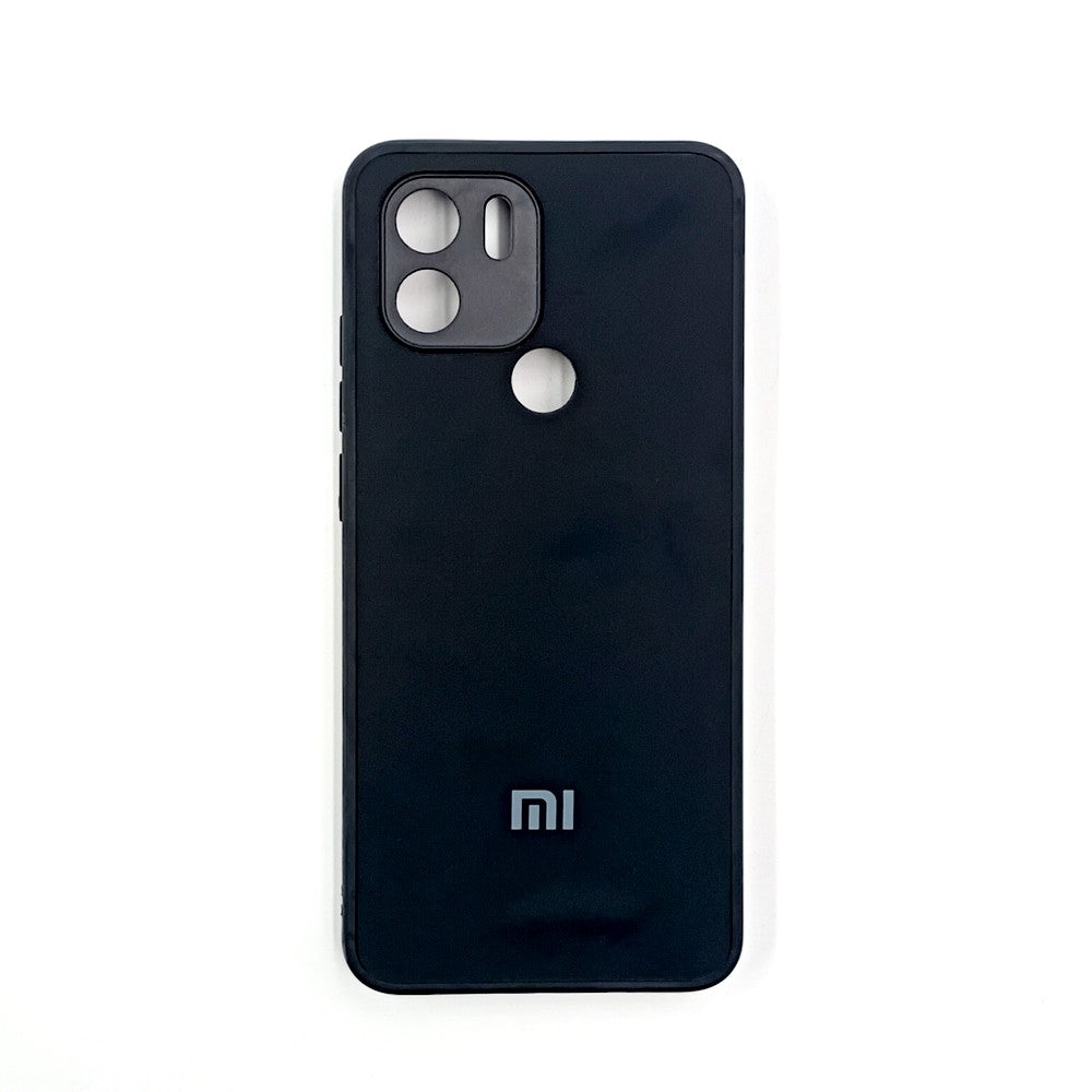 Redmi A1 / A1 Plus Logo Silicone back cover with velvet inside protection layer