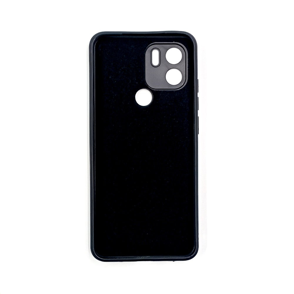 Redmi A1 / A1 Plus Logo Silicone back cover with velvet inside protection layer