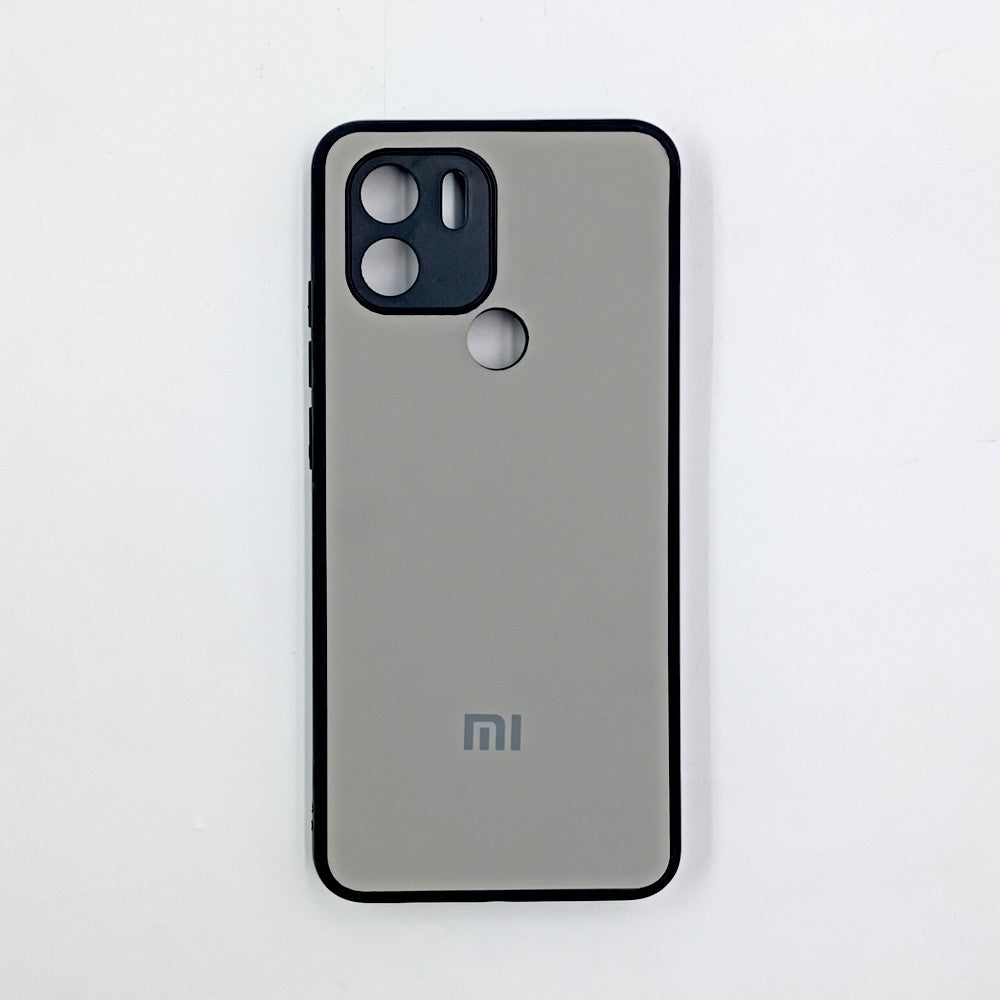 Redmi A1 / A1 Plus Logo Silicone back cover with velvet inside protection layer
