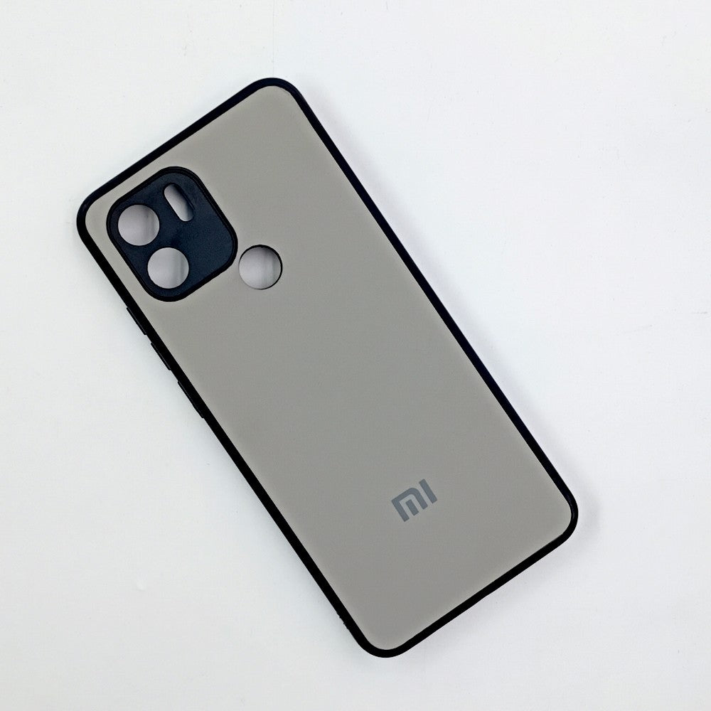 Redmi A1 / A1 Plus Logo Silicone back cover with velvet inside protection layer