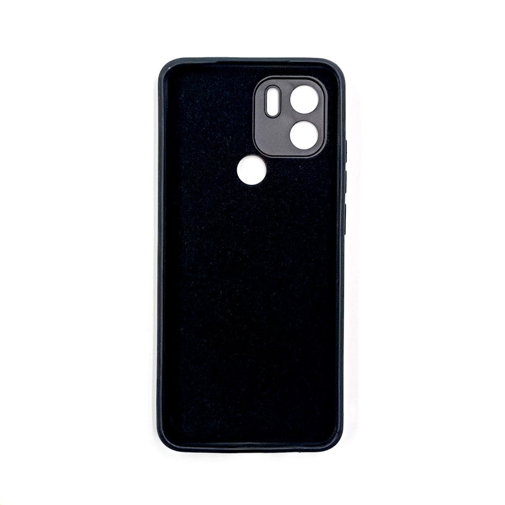 Redmi A1 / A1 Plus Logo Silicone back cover with velvet inside protection layer
