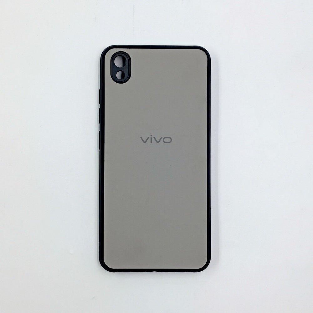Vivo Y91C / Y91i / Y1s Logo Silicone back cover with velvet inside protection layer