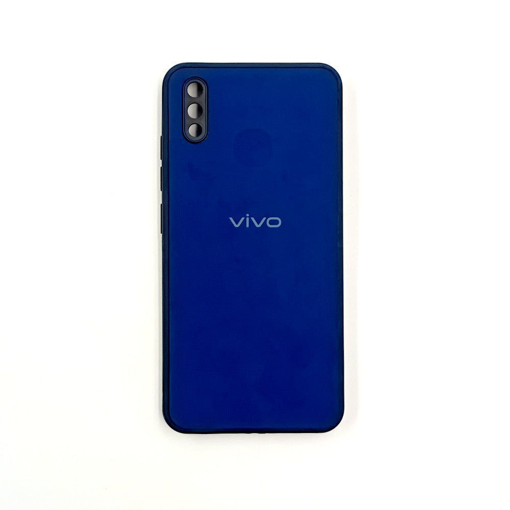Vivo Y91 / Y93 Logo Silicone back cover with velvet inside protection layer