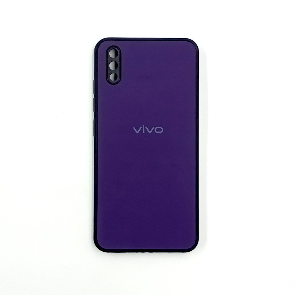 Vivo Y91 / Y93 Logo Silicone back cover with velvet inside protection layer
