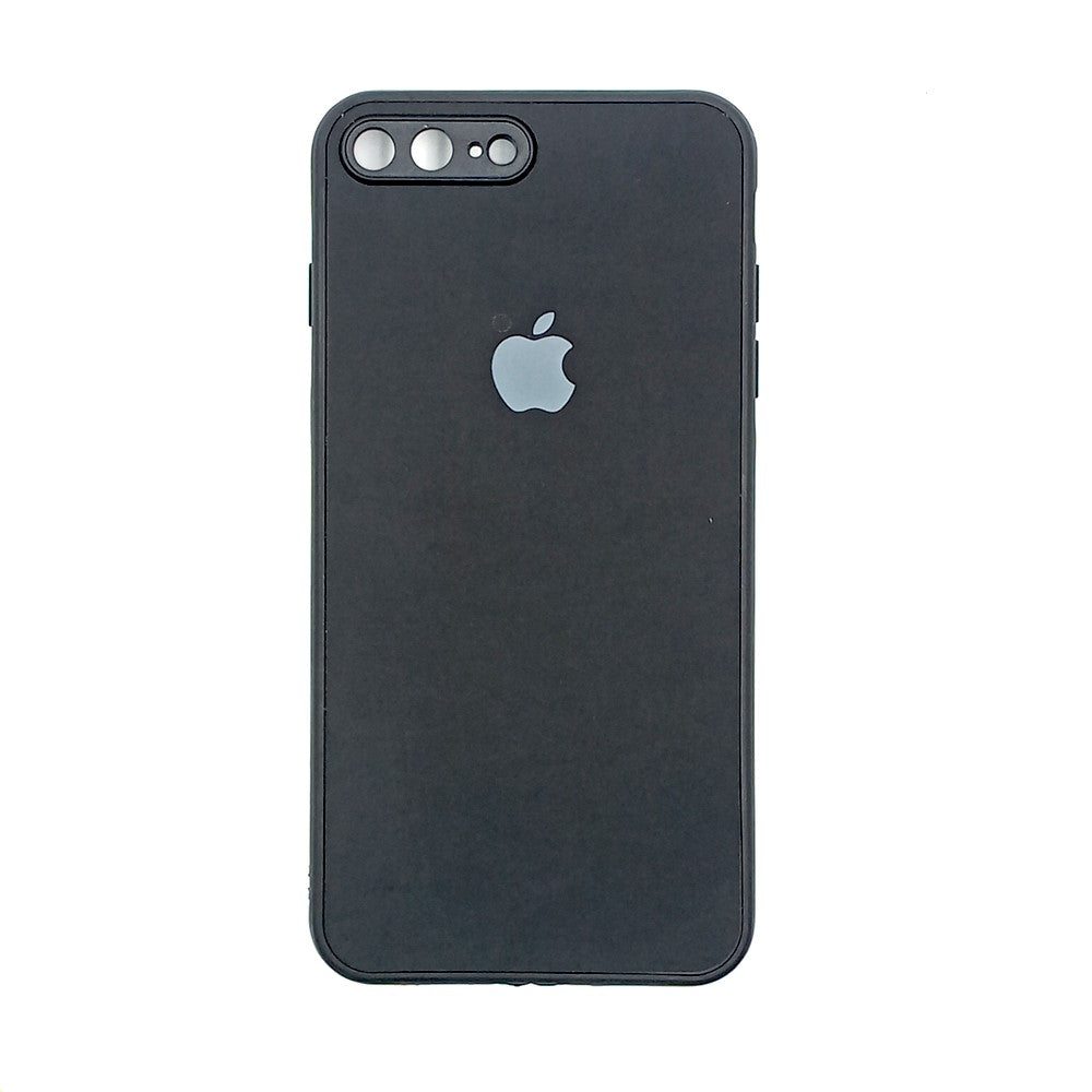 iPhone 7 Plus / 8 Plus Logo Silicone back cover with velvet inside protection layer