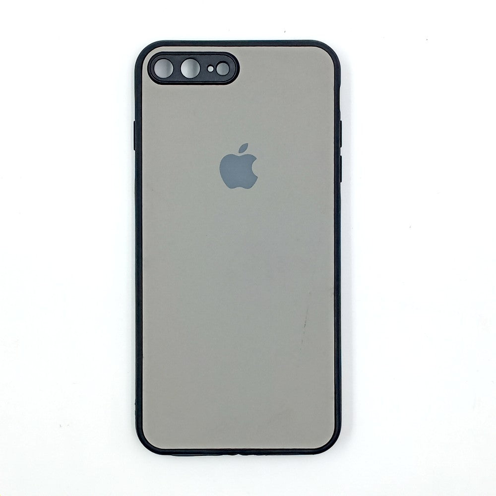 iPhone 7 Plus / 8 Plus Logo Silicone back cover with velvet inside protection layer