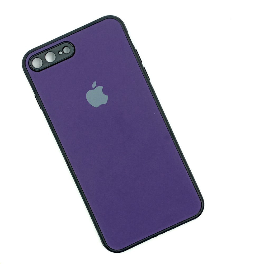 iPhone 7 Plus / 8 Plus Logo Silicone back cover with velvet inside protection layer