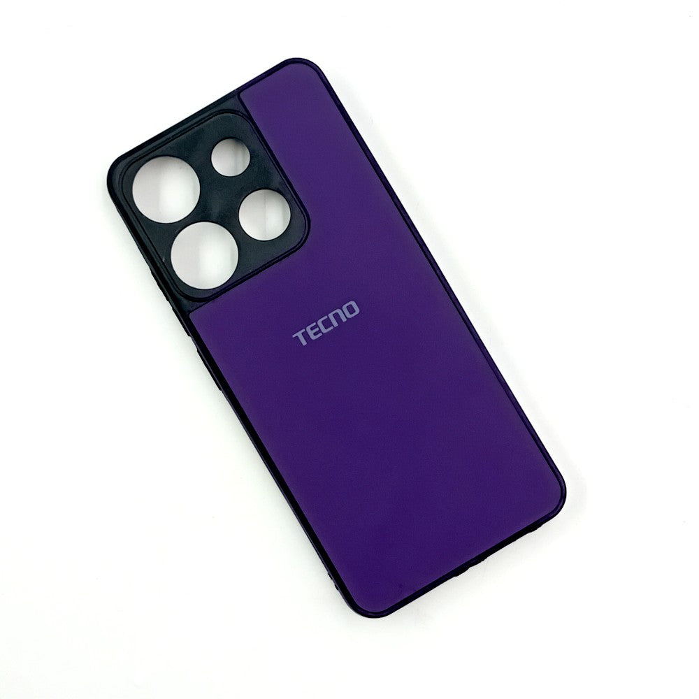 Infinix Smart 7 / Tecno Spark Go 2023 Logo Silicone back cover with velvet inside protection layer