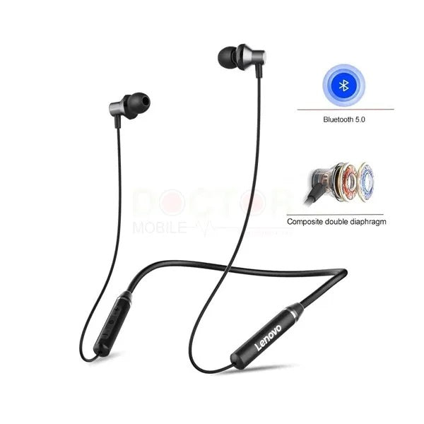 Lenovo HE05 Bluetooth Neckband Earphones