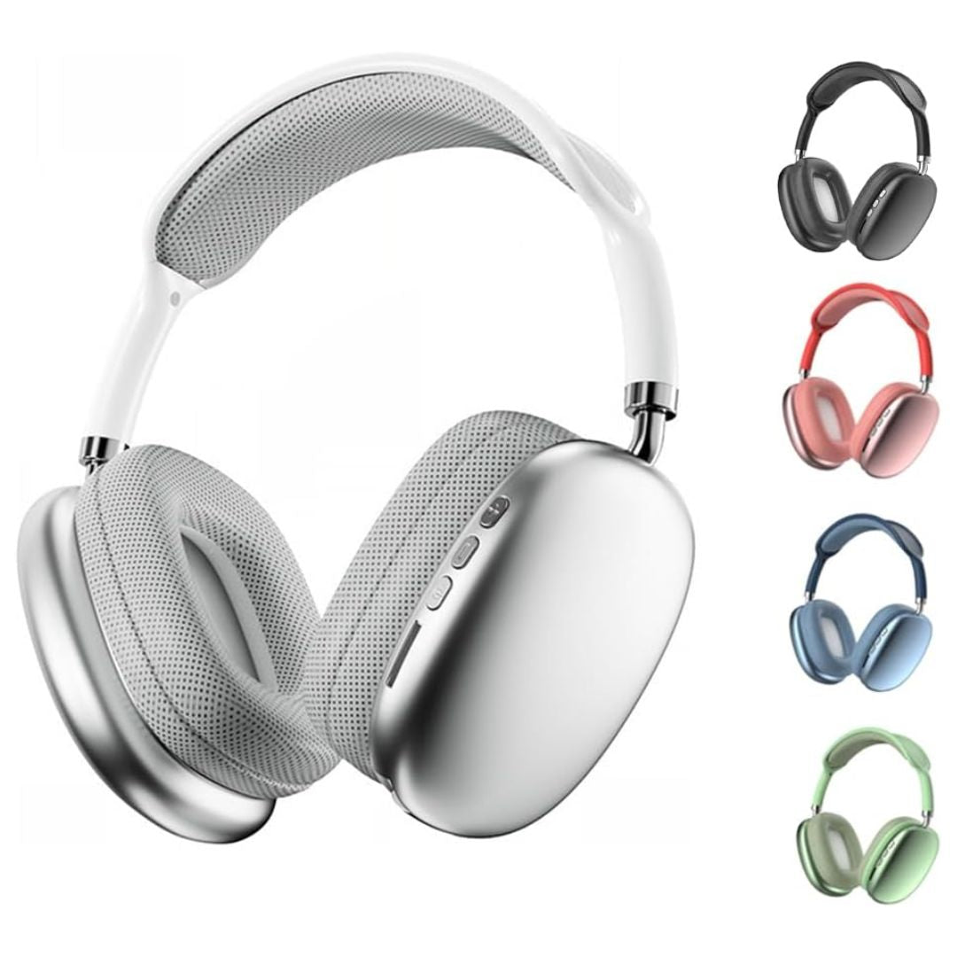 P9 Pro Max Wireless Headphone Bluetooth 5.0 Stereo Sound with Mic Foldable Over-Ear Headset for Music Gaming and Calls