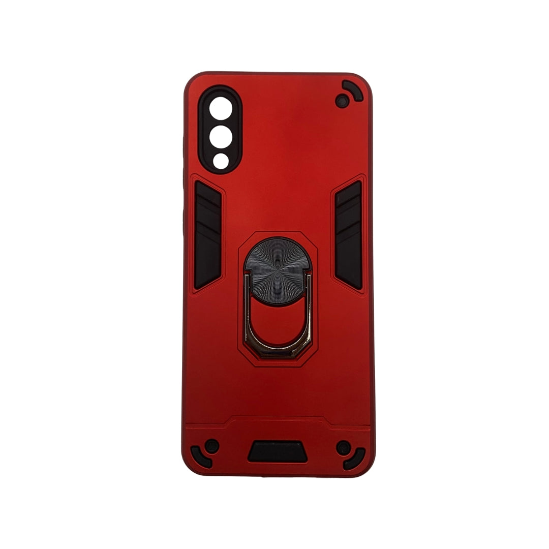 Samsung A02 / M02 Hard PC Case with ring holder Shockproof Slim back Cover