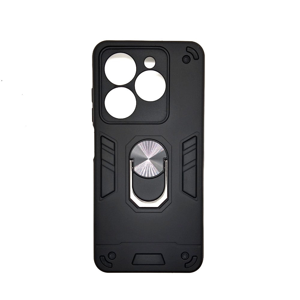 Tecno Spark Go 2024 / infinx Smart 8 Hard PC Case with ring holder Shockproof Slim back Cover