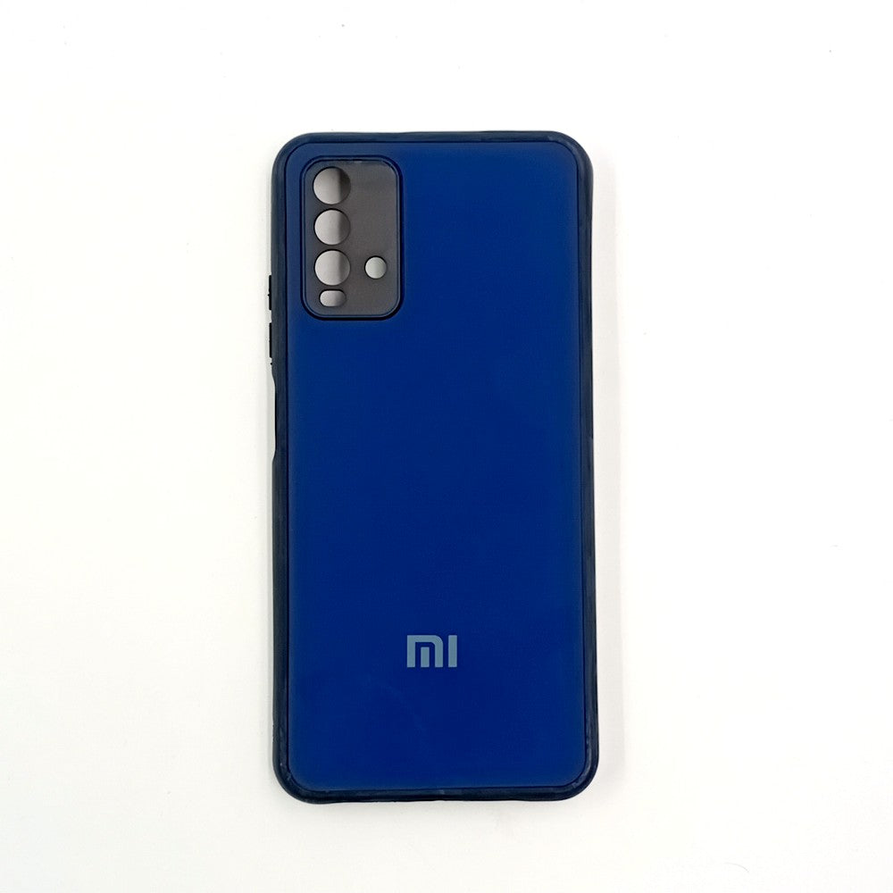 Redmi 9T Logo Silicone back cover with velvet inside protection layer