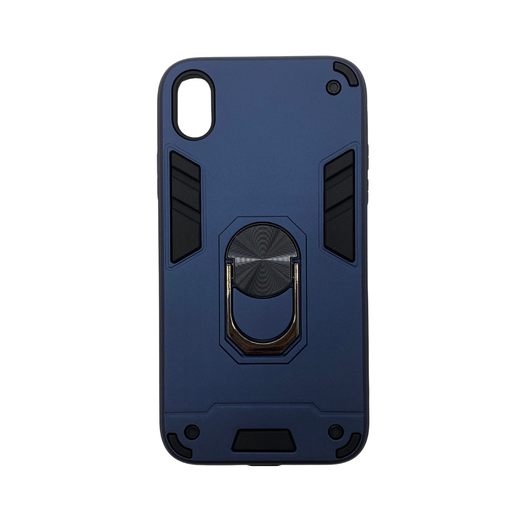 iPhone XR Hard PC Case with ring holder Shockproof Slim back Cover