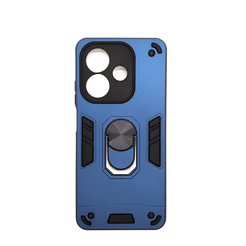 OPPO A3X Hard PC Case with ring holder Shockproof Slim back Cover